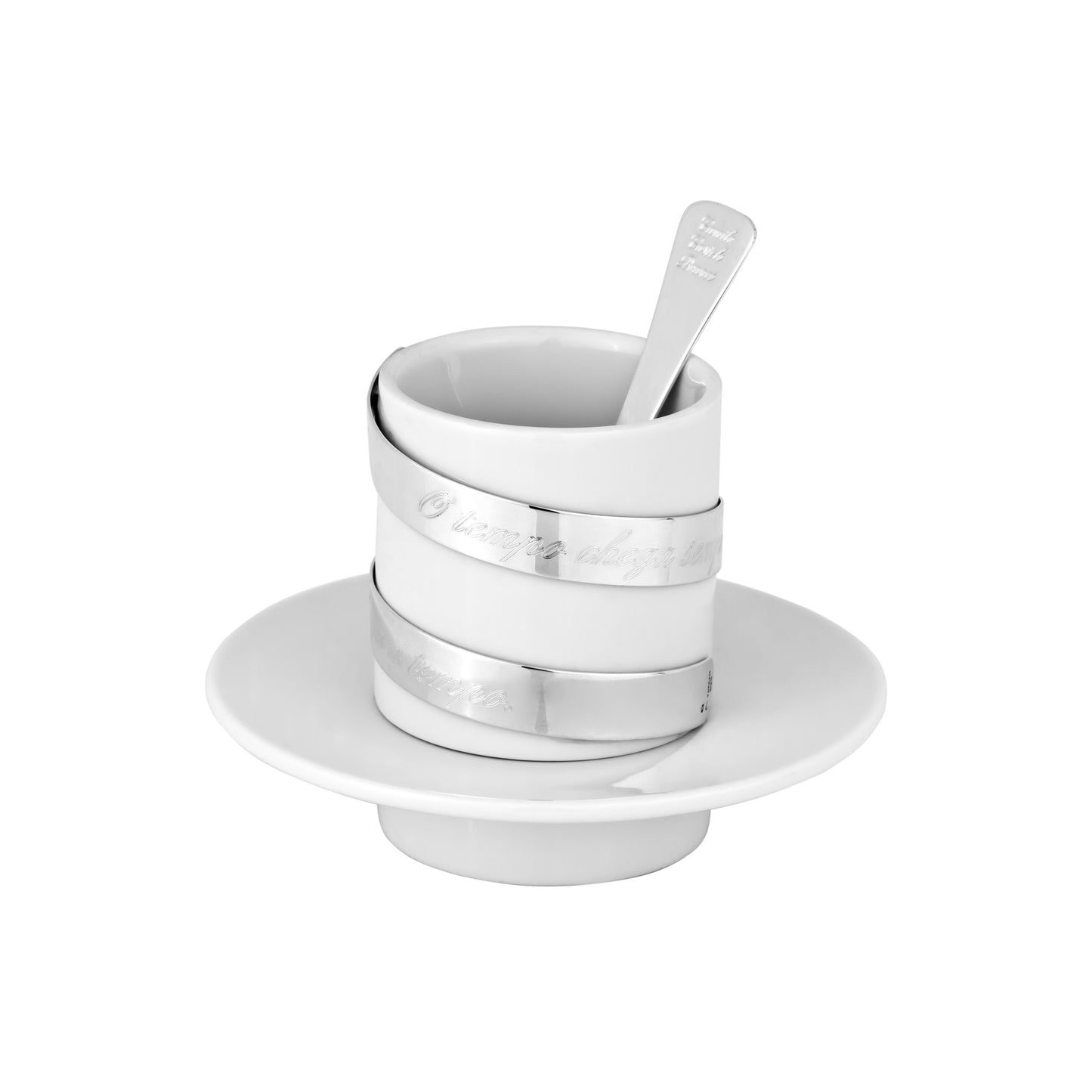 Chávena TOPÁZIO de Café + Colher Autores - Ourivesaria Catita