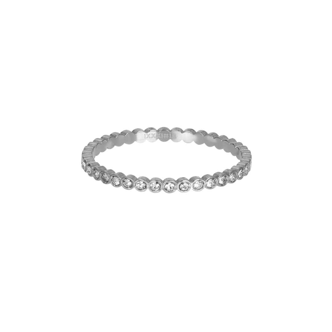 Anel Fame Small Circle Stone