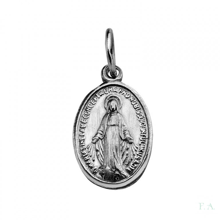 Medalha Flamingo Nossa Senhora Graca - Ourivesaria Catita