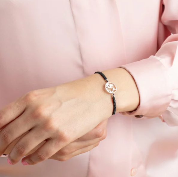 Pulseira LOTUS SILVER Mundo - Ourivesaria Catita