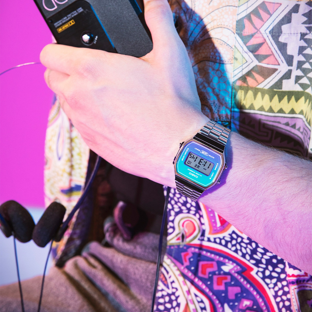 Relógio CASIO Vintage Iconic Prateado - Ourivesaria Catita