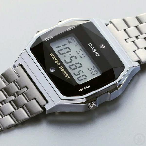 Relógio CASIO Vintage Diamond Cinzento - Ourivesaria Catita