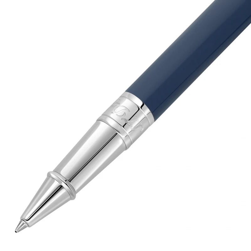 Caneta S. T. Dupont D-Initial Azul- 262205 - Ourivesaria Catita