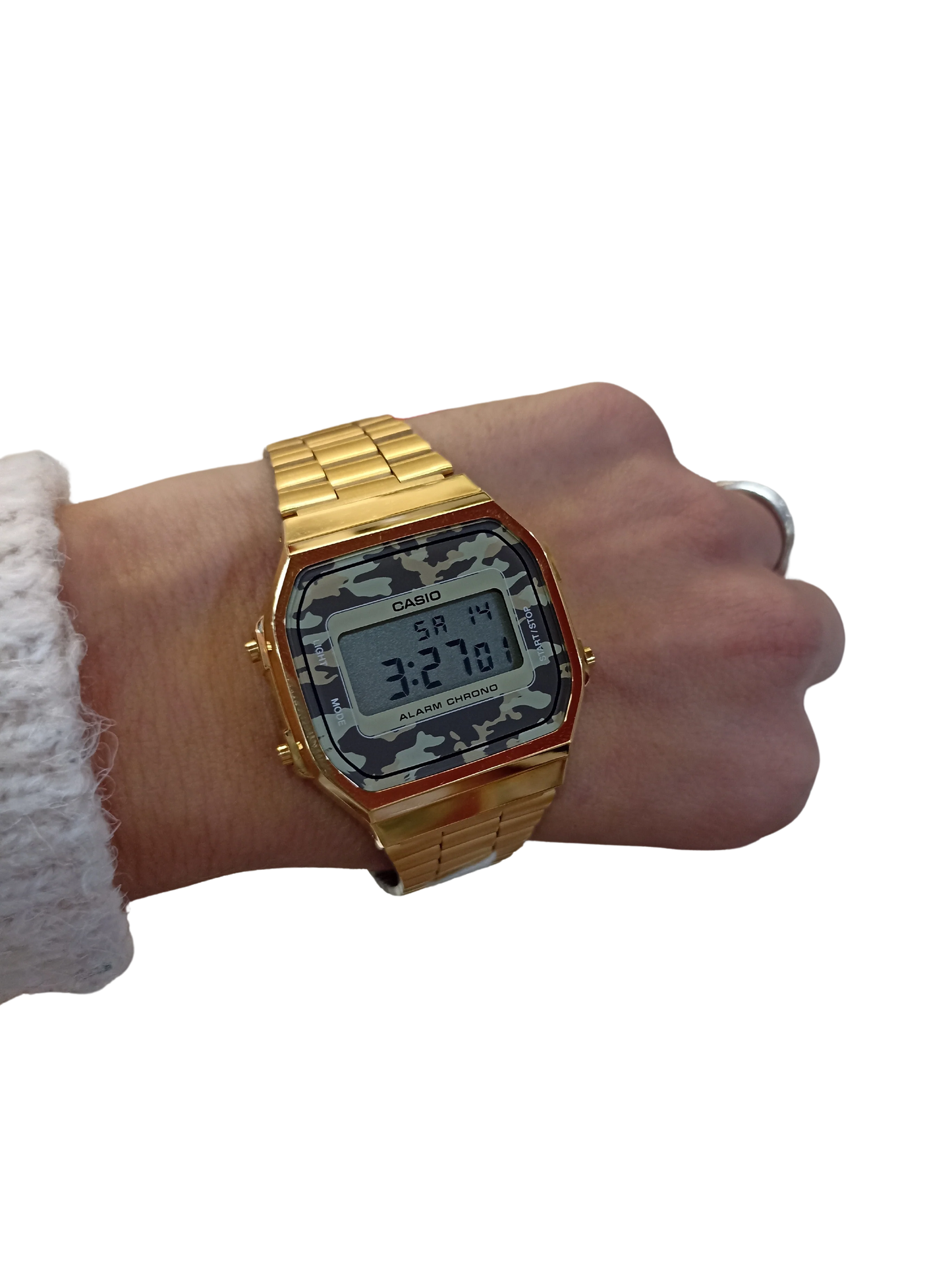 Relógio Casio Vintage Dourado A168WEGC-5EF - Ourivesaria Catita