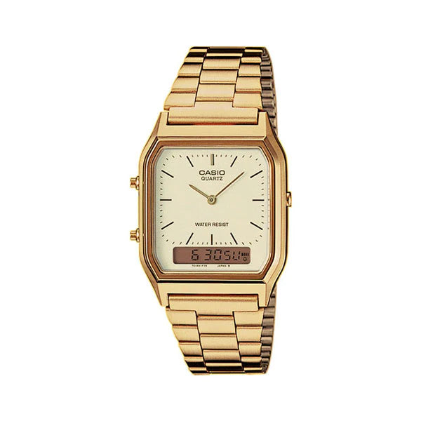 Relógio CASIO Vintage Edgy Dourado - Ourivesaria Catita