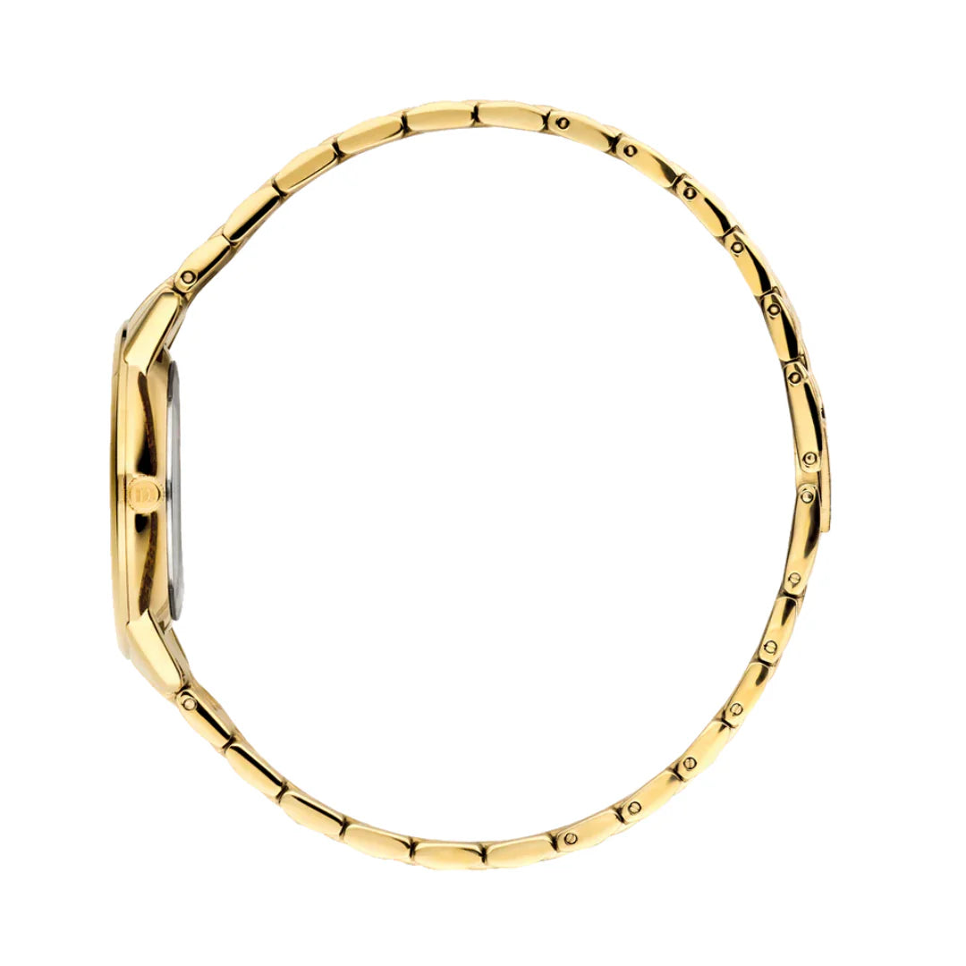 Relógio DANISH DESIGN Akilia Black Gold Link Medium IV99Q1251 - Ourivesaria Catita