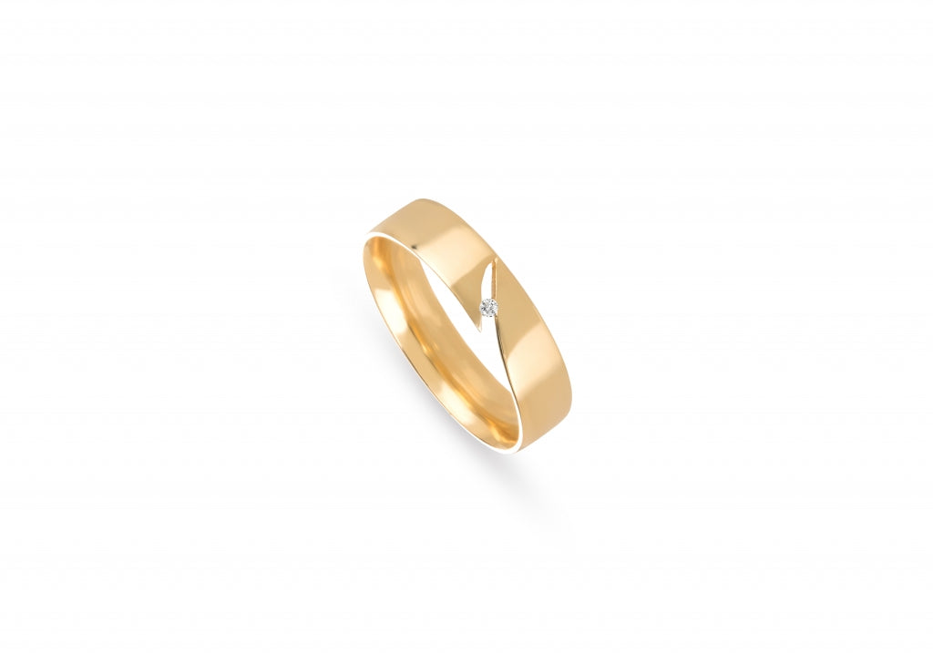 Aliança ROMANTIS GOLDEN PURENESS - Ourivesaria Catita