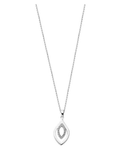 Colar LOTUS SILVER Folha - Ourivesaria Catita