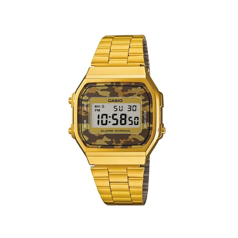 Relógio Casio Vintage Dourado A168WEGC-5EF - Ourivesaria Catita