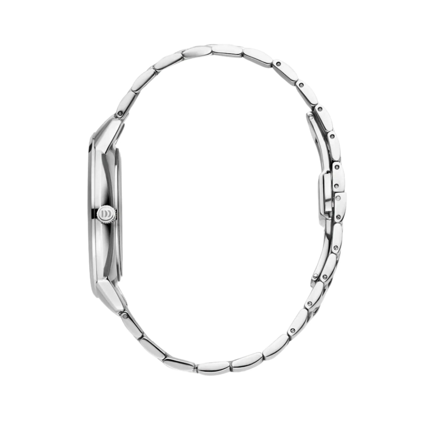 Relógio DANISH DESIGN Akilia Day/Date Silver Cobalt Link - Ourivesaria Catita